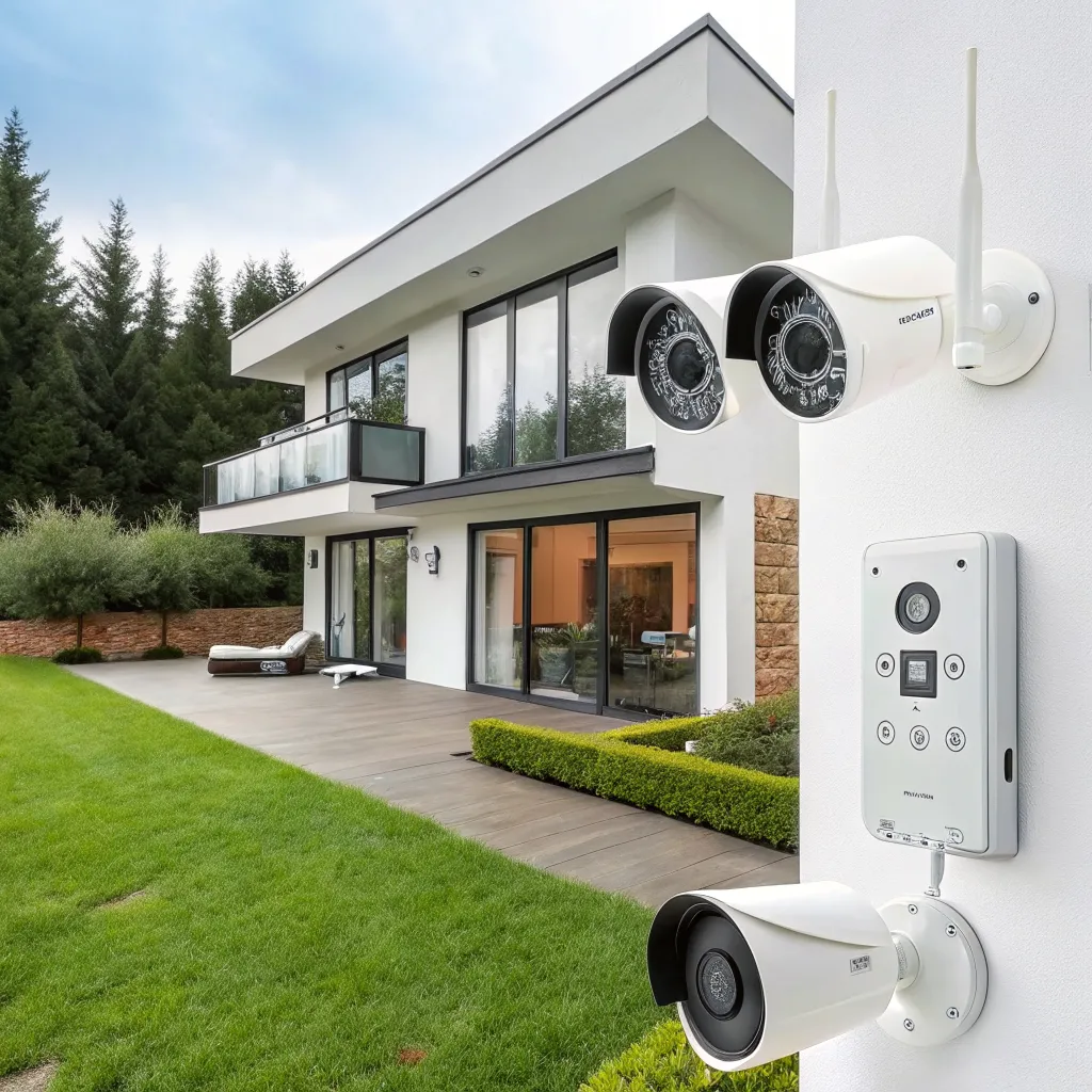 Modern home security system